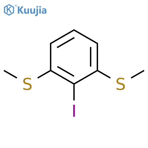 Benzene, 2-iodo-1,3-bis(methylthio)- structure