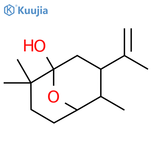 9-Oxabicyclo[3.3.1]nonan-1-ol, 2,2,6-trimethyl-7-(1-methylethenyl)- structure