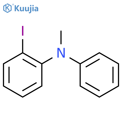 Benzenamine, 2-iodo-N-methyl-N-phenyl- structure