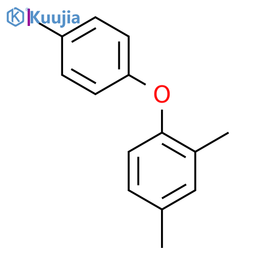 1-(4-Iodophenoxy)-2,4-dimethylbenzene structure