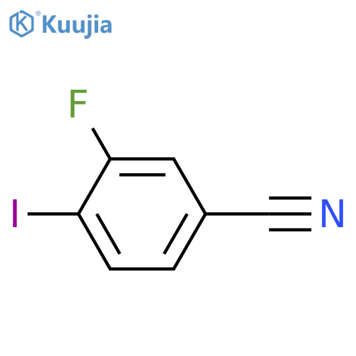 3-Fluoro-4-iodobenzonitrile structure