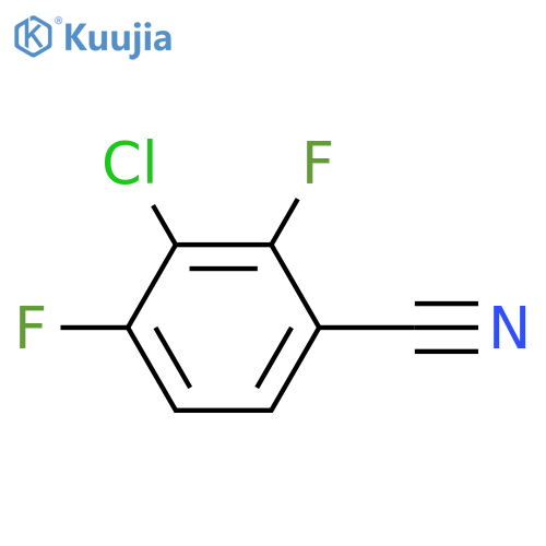 3-Chloro-2,4-difluorobenzonitrile structure