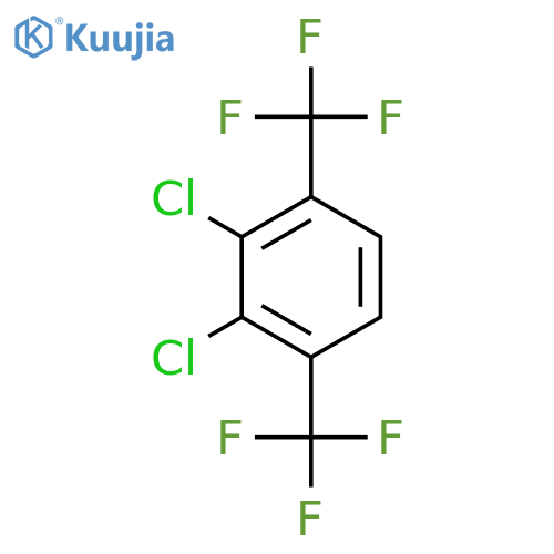 3,6-Bis(trifluoromethyl)-1,2-dichlorobenzene structure