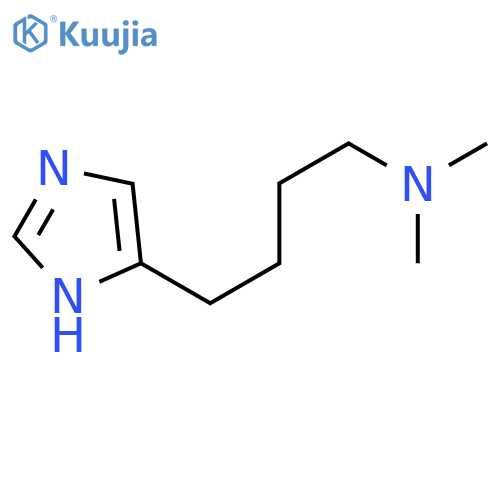 1H-Imidazole-5-butanamine,N,N-dimethyl- structure