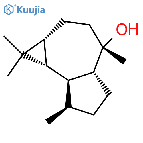 1H-Cycloprop[e]azulen-4-ol,decahydro-1,1,4,7-tetramethyl-, (1aR,4S,4aR,7R,7aS,7bS)- structure