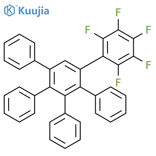 1,1':2',1''-TERPHENYL, 2,3,4,5,6-PENTAFLUORO-3',4',5'-TRIPHENYL- structure