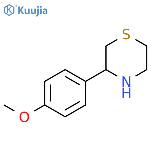 3-(4-Methoxyphenyl)thiomorpholine structure