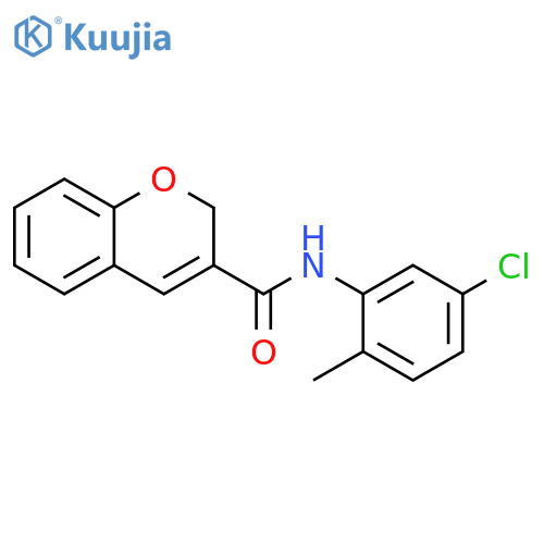 N-(5-chloro-2-methylphenyl)-2H-chromene-3-carboxamide structure