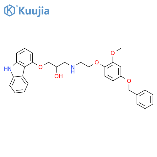4’-Benzyloxy Carvedilol structure