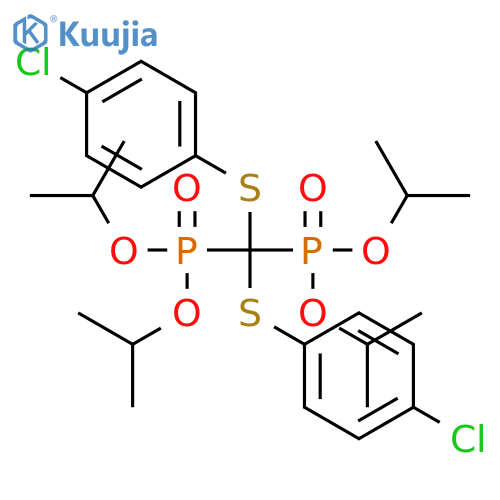 Bis(4-chlorophenyl)thiomethylenebiphosphonic Acid, Tetraisopropyl Ester structure