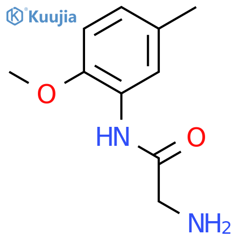 N1-(2-Methoxy-5-methylphenyl)glycinamide structure