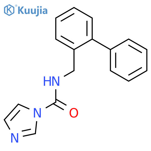 1H-IMIDAZOLE-1-CARBOXAMIDE, N-([1,1'-BIPHENYL]-2-YLMETHYL)- structure