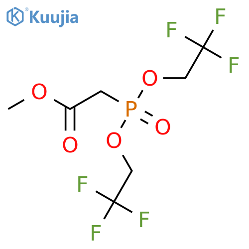 Bis(2,2,2-trifluoroethyl) (methoxycarbonylmethyl)phosphonate structure