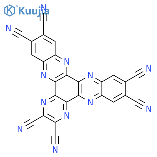 Pyrazino[2,3-a]quinoxalino[2,3-c]phenazine-2,3,7,8,12,13-hexacarbonitrile structure