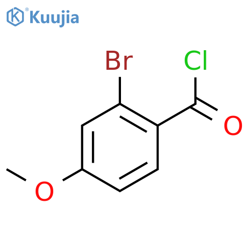 Benzoyl chloride, 2-bromo-4-methoxy- structure