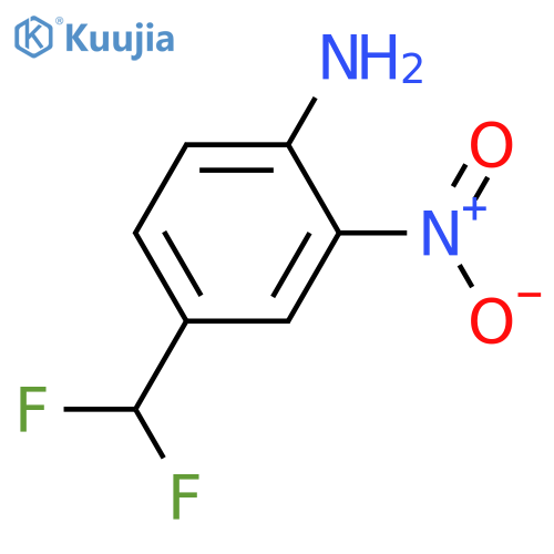 4-(Difluoromethyl)-2-nitroaniline structure