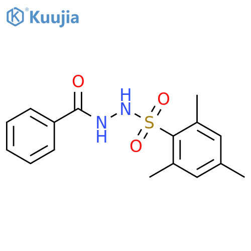 Benzoic acid, 2-[(2,4,6-trimethylphenyl)sulfonyl]hydrazide structure