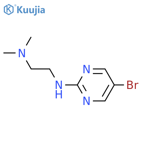 N1-(5-Bromopyrimidin-2-yl)-N2,N2-dimethylethane-1,2-diamine structure