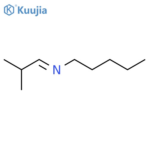 1-Pentanamine, N-(2-methylpropylidene)- structure