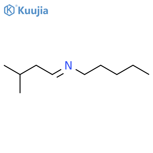 1-Pentanamine, N-(3-methylbutylidene)- structure