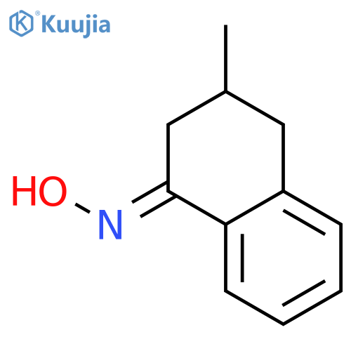 1(2H)-Naphthalenone, 3,4-dihydro-3-methyl-, oxime, (R)- structure