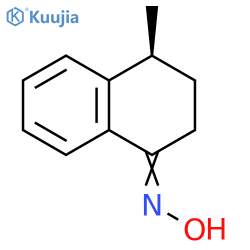 1(2H)-Naphthalenone, 3,4-dihydro-4-methyl-, oxime, (S)- structure