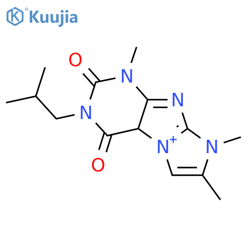 1,7,8-trimethyl-3-(2-methylpropyl)-1H,2H,3H,4H,8H-imidazo1,2-gpurine-2,4-dione structure