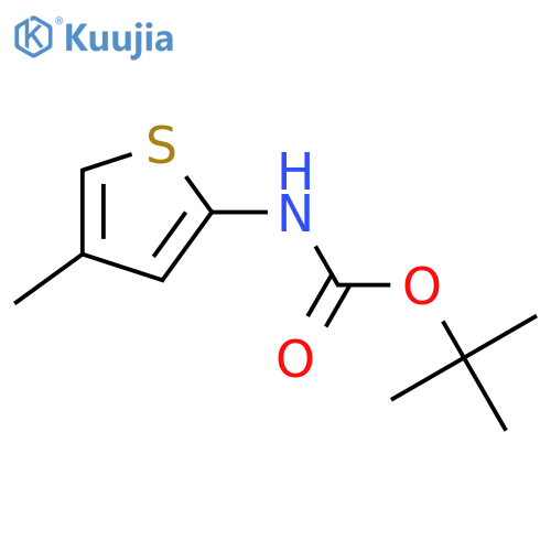 tert-butyl N-(4-methylthiophen-2-yl)carbamate structure