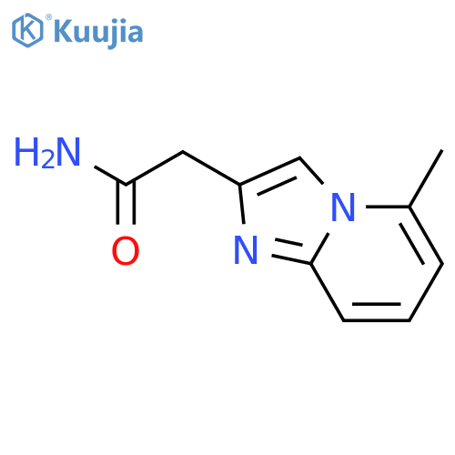 Imidazo[1,2-a]pyridine-2-acetamide, 5-methyl- structure
