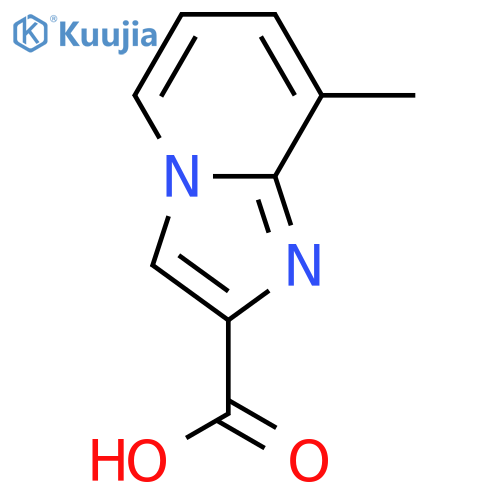 8-Methylimidazo[1,2-a]pyridine-2-carboxylic acid structure