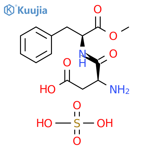 L-Phenylalanine, N-L-a-aspartyl-, 1-methyl ester, sulfate (1:1) structure