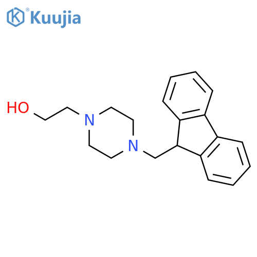1-PIPERAZINEETHANOL, 4-(9H-FLUOREN-9-YLMETHYL)- structure