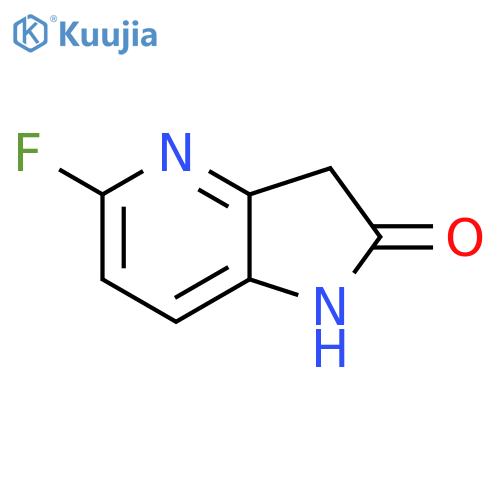 5-fluoro-1H,2H,3H-pyrrolo[3,2-b]pyridin-2-one structure
