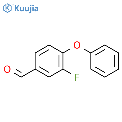 3-Fluoro-4-phenoxybenzaldehyde structure