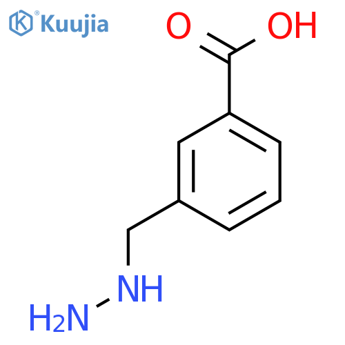 3-(Hydrazinylmethyl)benzoic acid structure