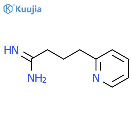2-Pyridinebutanimidamide structure
