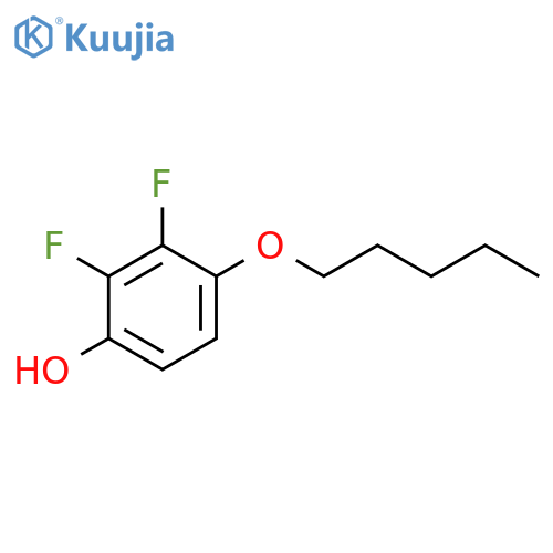 2,3-Difluoro-4-pentylphenol structure