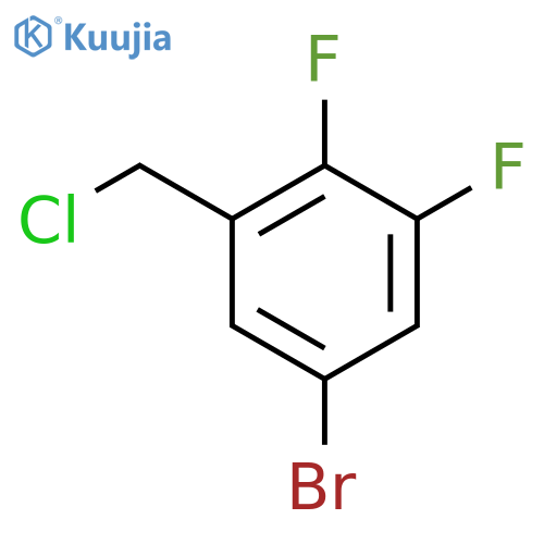 5-Bromo-2,3-difluorobenzyl chloride structure