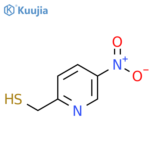 (5-Nitropyridin-2-yl)methanethiol structure