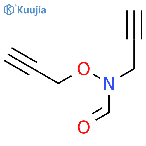 Formamide, N-2-propynyl-N-(2-propynyloxy)- structure