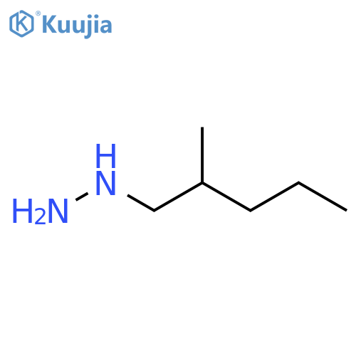 (2-methylpentyl)hydrazine structure