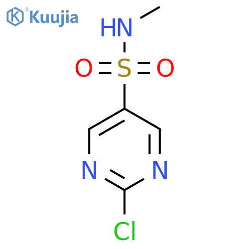 2-chloro-N-methylpyrimidine-5-sulfonamide structure