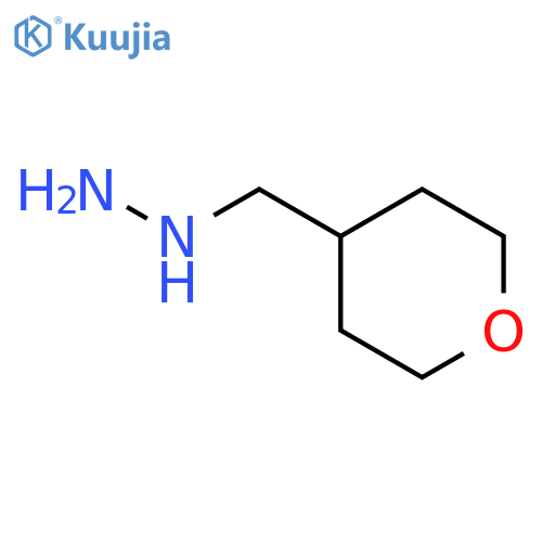 tetrahydropyran-4-ylmethylhydrazine structure