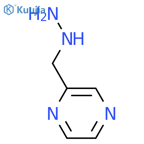 pyrazin-2-ylmethylhydrazine structure