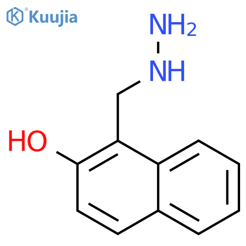 1-(hydrazinylmethyl)naphthalen-2-ol structure