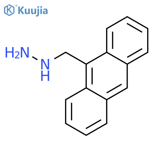 (Anthracen-9-ylmethyl)hydrazine structure