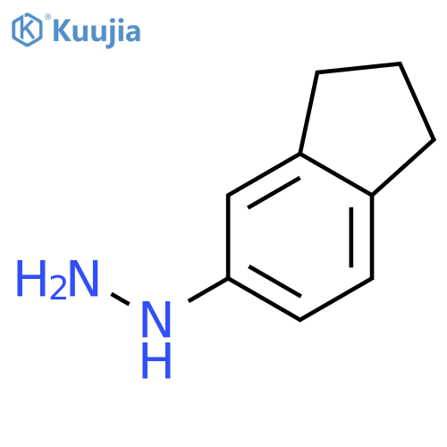 2,3-Dihydro-1H-inden-5-ylhydrazine structure
