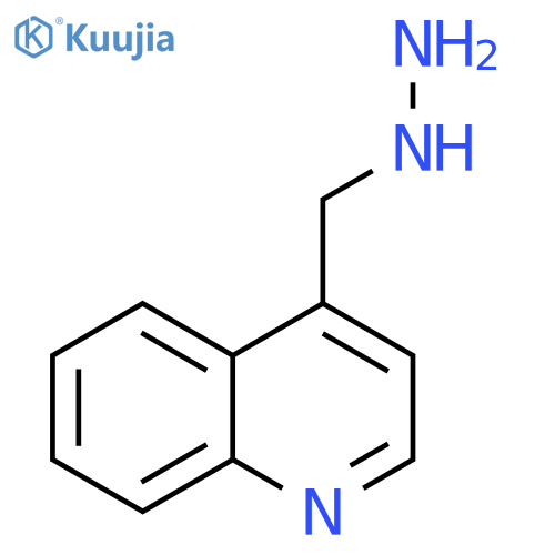 4-(hydrazinylmethyl)quinoline structure