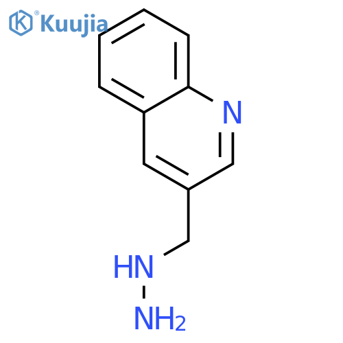 3-(hydrazinylmethyl)quinoline structure