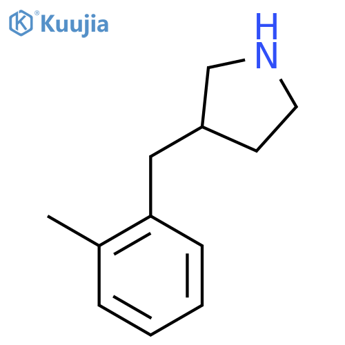 3-(2-Methylbenzyl)pyrrolidine structure
